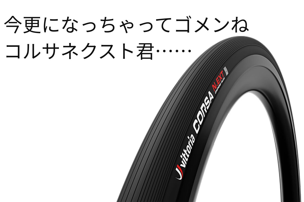 Vittoria CORSA N.EXT（コルサネクスト）クリンチャー 26cのインプレ