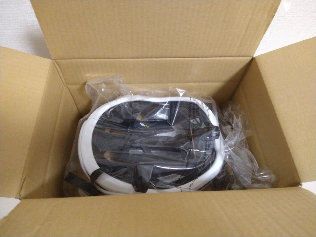 届いたところ