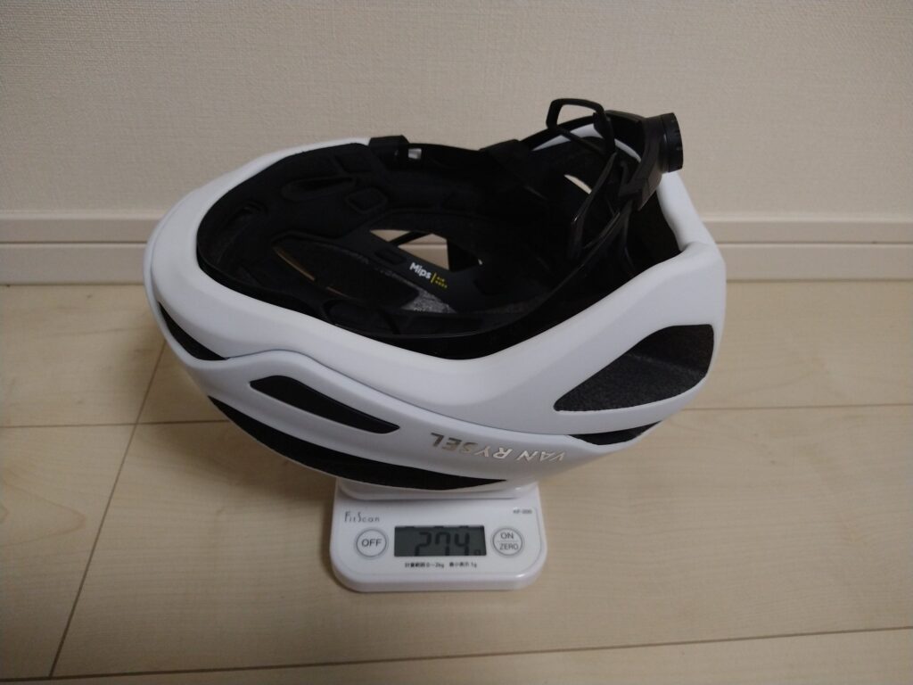 RCR MIPS は274g